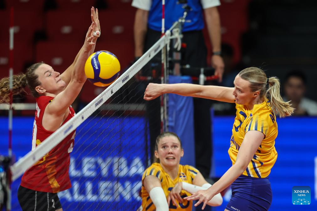 Highlights of FIVB Women's Volleyball Challenger Cup 2024Xinhua