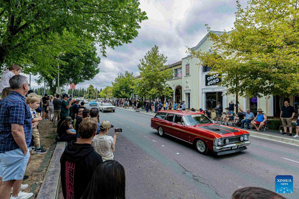 Summernats car festival held in Canberra, AustraliaXinhua