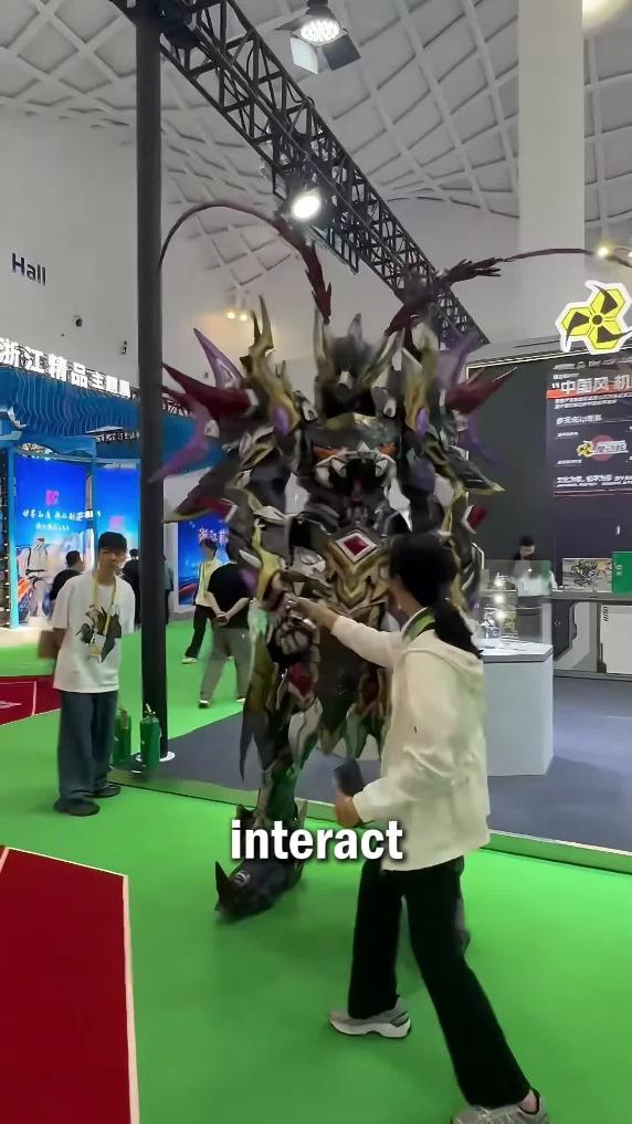 Robot Maxxing at consumer products expo