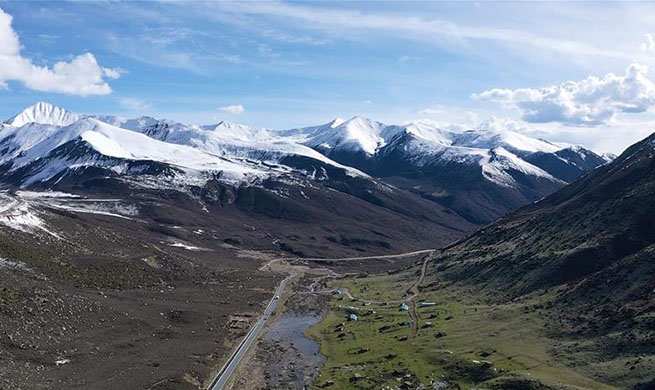 In pics: landscape along Sichuan-Tibet highway in SW China